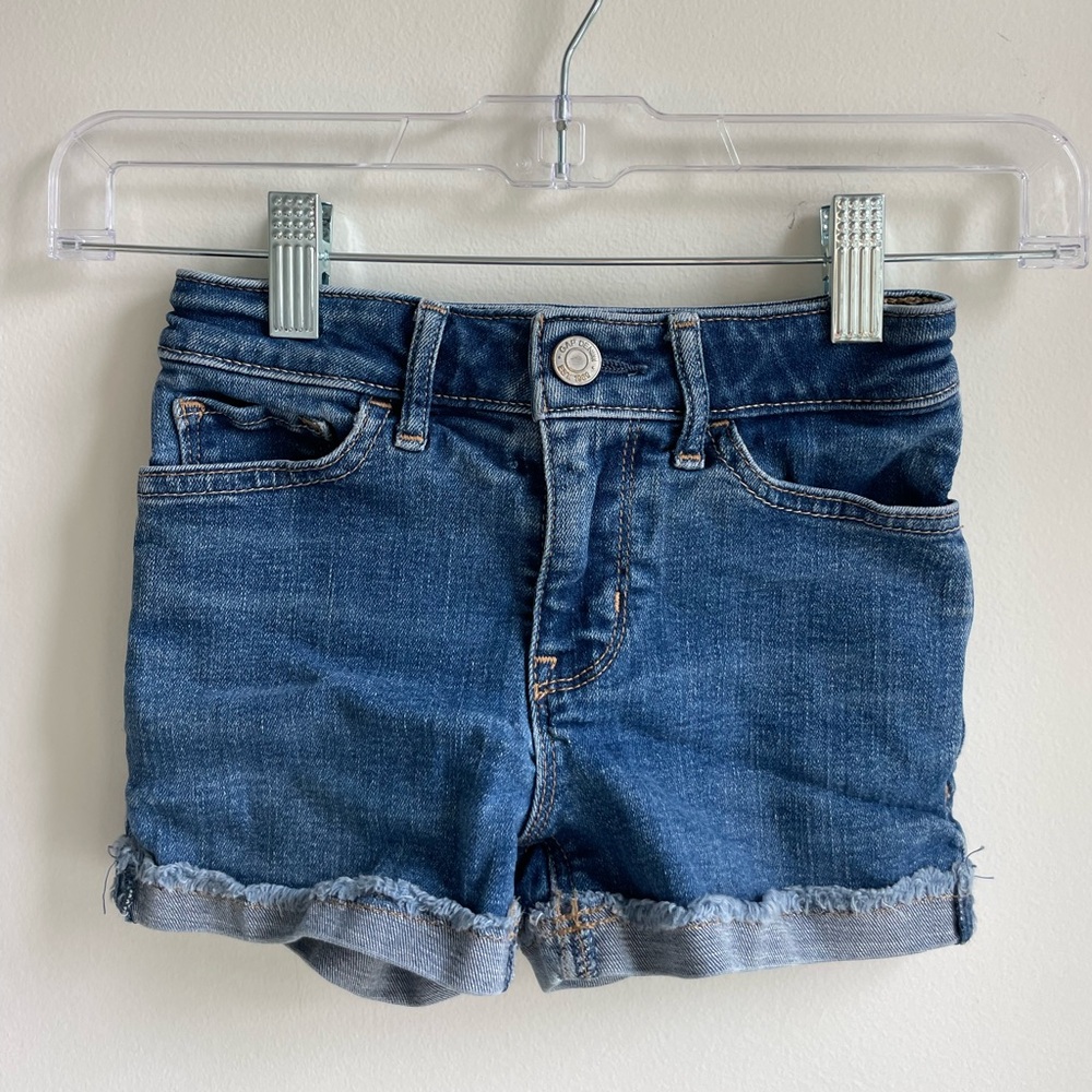 Gap Girls Shortie High Rise Denim Shorts 💙